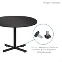 Ver imagem 4 de Mesa Reunião Redonda Preta