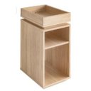 Ver imagem 1 de Mesa de Cabeceira Lateral Madeirado Em Mdf