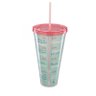 Copo com Canudo 1 litro Foca na Dieta - 3