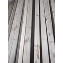 Ver imagem 1 de Coluna Aplainada de Pinus Tratado com Nós 8x8x290 Centímetros - Pensemadeiras - Natural Único