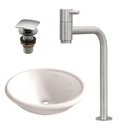 Ver imagem 2 de Kit Cuba de Apoio Lume com Torneira Inox e Válvula Click