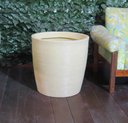 Ver imagem 2 de Vaso Planta 50x50 Oval Moderno Polietileno - AREIA 001