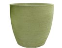 Ver imagem 1 de Vaso Planta 50x50 Oval Moderno Polietileno - AREIA 001