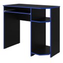 Ver imagem 2 de Escrivaninha Mesa Computador Gamer Xp Preto/azul