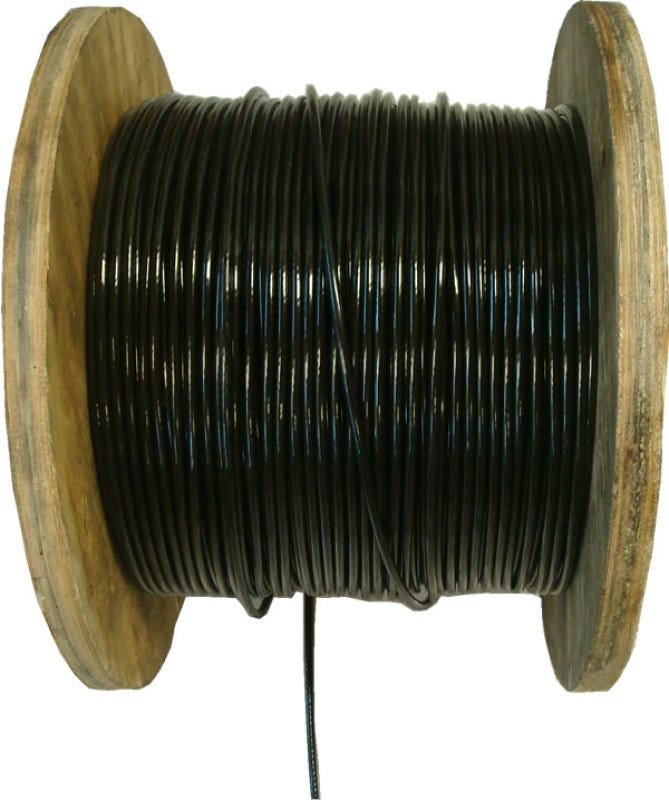 Cabo de Aço Revestido Aparelho para Academia Super Flex 1/8 - 50 Metros - 1