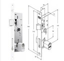 Ver imagem 2 de Fechadura Externa Stam 601-602/03 Esp. Branco