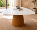 Ver imagem 3 de Mesa Orgânica Canya 105x110cm - Laca Branca