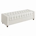 Ver imagem 1 de Puff Baú Calçadeira 140cm Heste Facto Off White - Sallar Home
