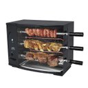 Ver imagem 3 de Churrasqueira Elétrica Rotativa 3 Espetos Vitta Smart Arke 127V