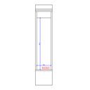 Ver imagem 6 de Nicho Toalheiro Milla Mdf Branco 20cm Carraro