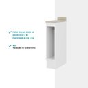 Ver imagem 4 de Nicho Toalheiro Milla Mdf Branco 20cm Carraro