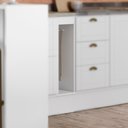 Ver imagem 2 de Nicho Toalheiro Milla Mdf Branco 20cm Carraro