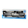 Kit De Acessórios Para Banheiro Preto/Cromo 5 Peças - Azzo - 1
