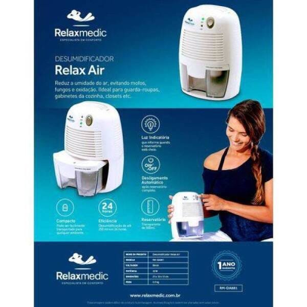 Desumidificador Blue Air - Relaxmedic - 4