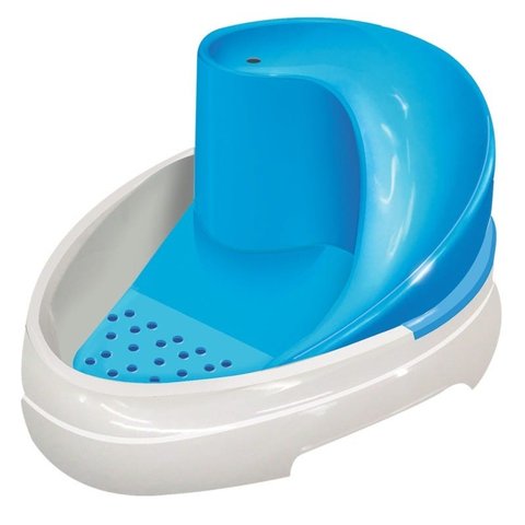Fonte Cascata Bebedouro Purificador Cão Gato Azul 110 V