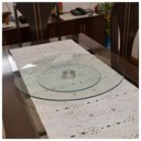 Ver imagem 3 de Prato Giratório Vidro Incolor Temperado 50 Cm:50 cm