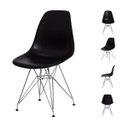 Ver imagem 5 de Cadeira Eiffel Base Cromada Preta