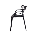 Ver imagem 3 de Cadeira de Jantar Cozinha Varanda Área Externa Allegra Master com Inmetro Preto