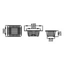 Ver imagem 2 de Cesto Aramado Multiusoem Inox para Cuba Ghel Plus Cinza/Cromada Ghelplus