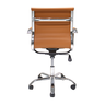 Cadeira de Escritório Simples Ergonômica Stripes Diretor Secretária com Regulagem Caramelo - 9
