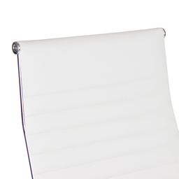 Cadeira de Escritório Stripes Presidente Branca - 6