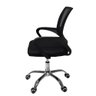 Cadeira de Escritório Simples Diretor Secretária com Regulagem Home Office Escrivaninha Preta - 8