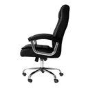 Ver imagem 2 de Cadeira de Escritório Presidente Ergonômica Big com 42 Molas Ensacadas Monique Relax Preta