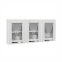 Ver imagem 3 de Armário Aéreo Portas de Vidro 120cm Star New Telasul