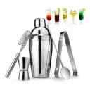 Ver imagem 7 de Kit Bar 5pçs Coqueteleira Profissional Aço Inox 550ml Caipirinha