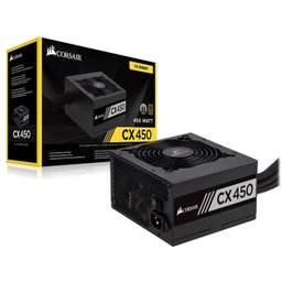 Fonte 80plus Bronze Corsair Cp-9020120-ww Cx 450w Atx Pfc Ativo Bivolt S/cabo de Forca - 1