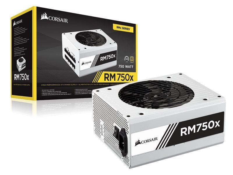 FONTE 80PLUS GOLD CORSAIR CP-9020155-WW RMX 750W ATX PFC ATIVO FULL MODULAR SERIE WHITE é boa?