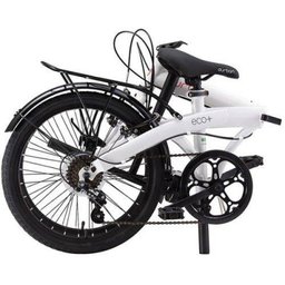 Bicicleta Dobrável Durban Eco+ Aro 20 6V Comfort Branca - 2