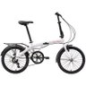 Bicicleta Dobrável Durban Eco+ Aro 20 6V Comfort Branca - 1