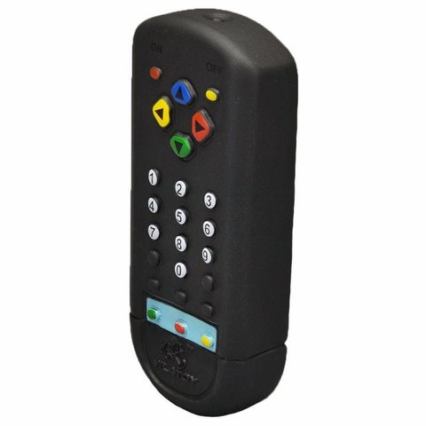 Mordedor Controle Remoto Vila Toy (+ 2 Meses) - Preto