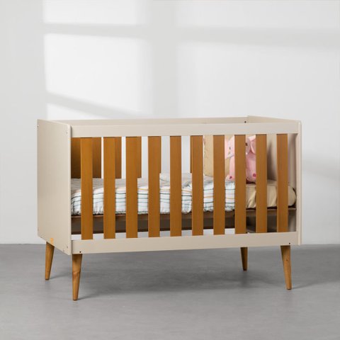 Berço Mini Cama Isis – Areia e Savana
