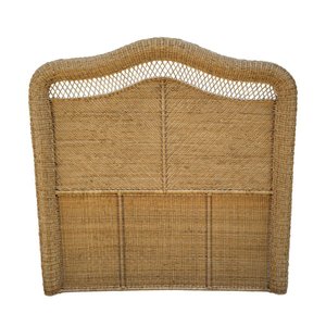 Cabeceira de Junco Natural Treliça Queen