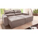 Ver imagem 1 de Sofá Retrátil e Reclinável 1,50m com Molas – Conforto e Design Moderno