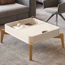 Ver imagem 2 de Mesa de Centro Buriti Off White - Moveis Jb