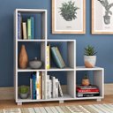 Ver imagem 1 de Estante para Livros 6 Nichos BE19 Moderno Cube BRV Móveis