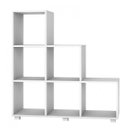 Ver imagem 3 de Estante para Livros 6 Nichos BE19 Moderno Cube BRV Móveis