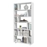 Estante para Livros 5 Prateleiras 12 Nichos Euforia Yescasa - 2