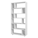 Ver imagem 3 de ESTANTE PARA LIVROS 5 PRATELEIRAS 12 NICHOS EUFORIA YESCASA BRANCO