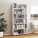 Ver imagem 1 de ESTANTE PARA LIVROS 5 PRATELEIRAS 12 NICHOS EUFORIA YESCASA BRANCO