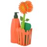 Conjunto para Pia com Porta Detergente, Escova e Esponja - 2