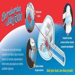 Pressurizador Bomba Jato Forte para Chuveiros e Duchas Fame - 220V - 4