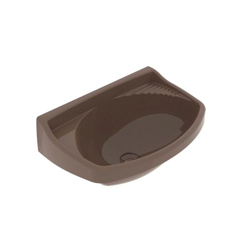 Lavatório Plástico Válvula Pequeno Cappuccino - Metasul