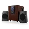 Caixa de Som Subwoofer 2.1 30W Rms Madeira - Multilaser - 1