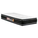 Ver imagem 1 de Colchão Solteiro Espuma D33 Black White Euro Pillow Double Face (78x188x25) - Castor