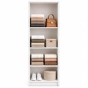 Ver imagem 4 de Armário Closet Modular Prateleiras Estante Livreiro Luna Branco