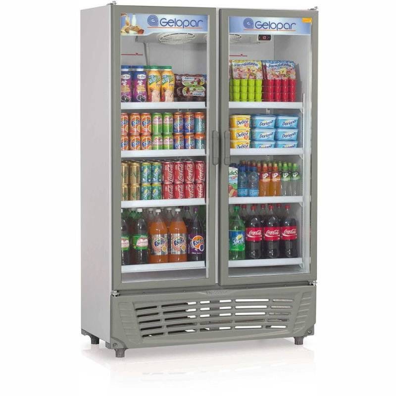 Refrigerador/Expositor Vertical Gelopar Grvc-950 Frost Free 950 L 2 Portas - 2